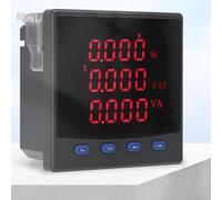 ABS Flame-Retardant 3-Phase Energy Meter 72mm | for modbus- for rtu protocol, RS485 interface, substation automation, distribution systems, building integration