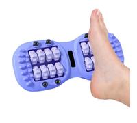 ABS Foot Massager - 33x14cm Heel Spur Massager | Portable Double Foot Roller Massagers, Foots Roller Massagers for Plantar fasciiti, Stress Relief, Reflexology for Men and Women