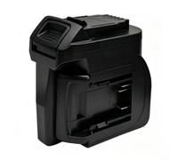 ABS for battery Converter Adapter Dual Slot 18V Compatible ABS(DW2IN1) | for durable ABS construction, heat resistant, lightweight design, fits 18V lithium cells, tool reliable