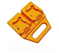 ABS for battery Rack for 18V DCB185 Red Yellow ABS for battery(DW) | Fits 20V, 60V, DCB185, DCB208, secure click-lock mechanism, workshop organization