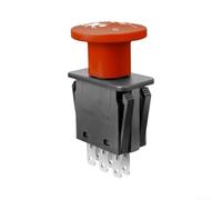 ABS for pto Clutch Switch 539131627 for zero Turn Replacement | 10 amp rating, fits for mzt PZT models, replaces 539131627, robust electrical performance