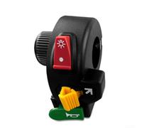 ABS for toggle Switch for E-Bike Controls ABS for toggle Switch | 3-in-1 function, for horn start light control, black ABS body, direct fit replacement, easy wiring install