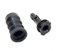 ABS Fuel Tank Filler Door Latch Spring Buckle for Ford MK1, Black Release Catch Replacement OE FP53-220A20-BB