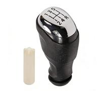 ABS Gear Knob for Renault Saipa Pars Tondar Iran 2005-2014 NP200 Pickup 2005-2014 Aprio For Mexico 2005-2014 For Mahindra Verito India 2005-2014 (Bright Silver 5R)