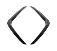 ABS Gloss Black Car Front Bumper Side Splitter Spoilers For X3 X4 G01 G02 For M-Sport LCI 2022 2023+ Fog Lamp FrameTrim Stickers(Carbon Look)