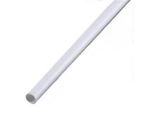 ABS Glue Sticks ABS Plastic Round Tubes, Hollow Length 250mm, High Strength Pipes for Model Frame 5pcs(5 x 4 mm)
