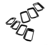 ABS Grille Trim Insert for Jeep For Compass 2011 2016, Fits OEM 68109865AA, Simple Installation Process