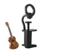 ABS Guitar Phone Holder Adjustable Guitar Score Holder 14.5x6cm Magnetic Cell Phone Holders Music Accessories For Live Stream, Video Recording