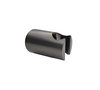 ABS Handheld Shower Spray Head Holder Bracket Wall Mounted Bathroom Shower Hand Sprayer Holder Chrome Black Grey Brushed Gold (Color : K Gunmetal Grey)