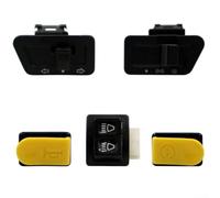 ABS Handlebar Switch for DIO50 Scooter for horn Light ABS Handlebar(Black)