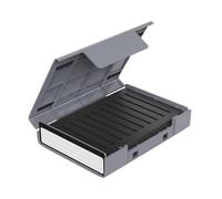 ABS Hard Drives Organizers Box Supports 4x2.5Inch Or 1x3.5Inch Disks Or For 10pcs Solid Disk Carrying Case Pouches