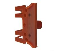 ABS Hinge Mounting Plate for Precise 2mm for Align ABS Hinge(Orange) | 2mm precise positioning, ensures accurate alignment, for perfect door fit, eliminates gaps, professional result