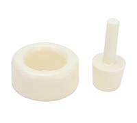 ABS Ice Cream Cone Maker Mold Set, High Temperature Resistant Waffle Cup Forming Tool for DIY Ice Cream Waffle Cup Model Egg Roll Making Kit with Comfortable Handle, Suitable for