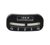 ABS Inclinometer 25-0-25 Slope Meter for Avalanche Danger, for trail Pitch Locator & Heel Angle Gauge
