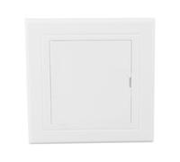 ABS Inspection Door Cover, Hinged Access Panel for Plumbing Electrical Wall Repair, White Hatch 100x100mm to 200x200mm