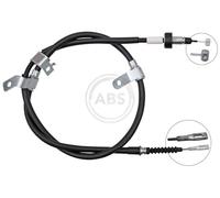 ABS K10144 Rear Left Handbrake Cable Fits Hyundai I10 59760B9300