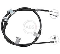 ABS K10229 Rear Left Handbrake Cable Fits Mitsubishi Outlander 4820A261