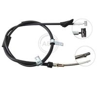 ABS K11336 Rear Handbrake Cable Fits Suzuki Swift 54400-64B00