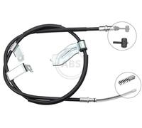 ABS K12099 Rear Right Handbrake Cable Fits Chevrolet Spark 95032308
