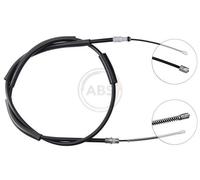 ABS K12167 Rear Left Handbrake Cable Fits Peugeot 306 4745.97