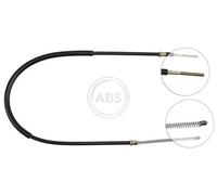 ABS K12597 Rear Left Handbrake Cable Fits Suzuki Samurai Sj413 54640-70A00