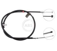 ABS K14878 Rear Right Handbrake Cable Fits Mitsubishi Fto Galant MB858045