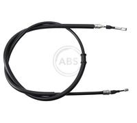 ABS All Brake Systems Handbrake Cable K16558 - Rear Right Parking Brake for Audi 80 (B4, 1992-1995)