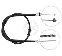ABS K16898 Rear Right Handbrake Cable Fits Ford Ka 1541338