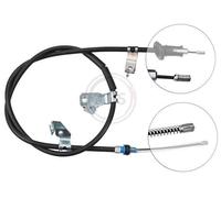 ABS K17287 Rear Left Handbrake Cable Fits Mitsubishi Smart Colt Forfour
