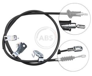 ABS K17337 Rear Left Handbrake Cable Fits Mitsubishi Smart Colt Czc Forfour