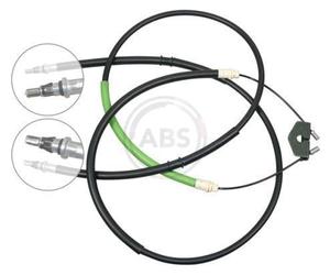 ABS K17402 Centre Handbrake Cable Fits Ford Mazda 2 Fiesta Fusion 1140391
