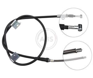 ABS K17577 Rear Left Handbrake Cable Fits Nissan Terrano Ii 36531-0X900