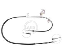 ABS K18398 Rear Right Handbrake Cable Fits Skoda Superb 3BD609722