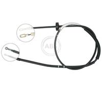 ABS K18607 Rear Left Handbrake Cable Fits Audi Seat A4 Exeo 8E0609721AF