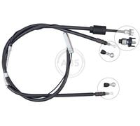 ABS K19966 Rear Handbrake Cable Fits Opel Vauxhall Meriva 13333865