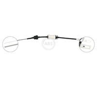 ABS K25310 Clutch Cable Fits Fiat Lancia Punto Y 46451736
