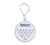 ABS Keyring Calculator Noise-Free Design Ideal Daily Calculations Classrooms Offices Homework Helper Calculator