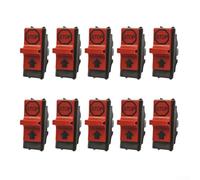 ABS Kill Switch 10pcs for 371 385 Chainsaws ABS Kill Switch(Legs straight)