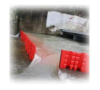 ABS L-Shaped Flood Barrier - Heavy Duty Removable Water Retaining Baffle for Emergency Flood Prevention at Home, Garages, and Underground Passages(10-Pcs)