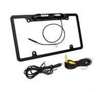 ABS Licence Plate Frame Camera 32cm for hd Rear View ABS Licence | High-strength ABS material, 32x16cm size, direct replacement, black finish, fits standard UK plates