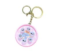 ABS Lightweight Drum Keychain With Animal Beating Game Compact Travel-Friendly Stress Relief Adults And Children Game Keychain For Kids