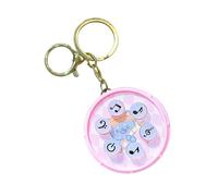 ABS Lightweight Drum Keychain With Animal Beating Game Compact Travel-Friendly Stress Relief Adults And Children Electronic Drum Keychain Toy