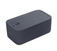 ABS Lockable Storage Box with Combination Lock for Secure Storage of Phone, Valuables & Snacks, Compact Design for Focus, Screen Time Management(Gray blue)