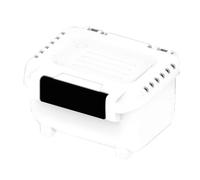 ABS Lure Storage - 3.9x3.5x2.36 Inch Gear Carrier, PP Filter Rear Buckle | Easy Maintenance Equipments For Rigorous Entu Riverside Casting Tournaments