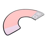 ABS mate de dos caras HookLoop protección para mascotas cuello collar círculo protector anillo duradero ajustable collar protector para perros gatos curación de heridas lamiendo