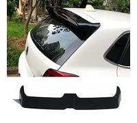 ABS Material Car Rear Roof Trunk Spoiler, for VW Volkswagen Polo 2011-2016 Wing Tail Top Window Bumper Tailgate Lip Sticker Auto Decoration Accessories,Black style