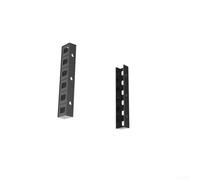 ABS Material Laptop Holder Wall And Under Desk Use Including Cable Management Slots To Keep Workspace Organized(Black)