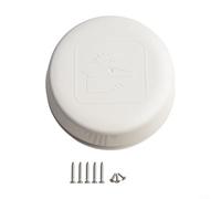 ABS-Material RV Exhaust Outlet Vent Featuring Mushroom Head Geometry for Improved Drainage and Structural Stability (without net)