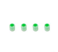 ABS Material Tire Valve That Glow in Darkness After Daylight Exposure Suitable for Cars SUVs Trucks and Wheels (Green)
