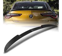 ABS Material V-Style Rear Trunk Lid Duckbill Spoiler Wing Compatible with 2021-2025 Acura TLX, Exterior Accessories, Auto Body Kit Replacement Parts (Carbon Painted)